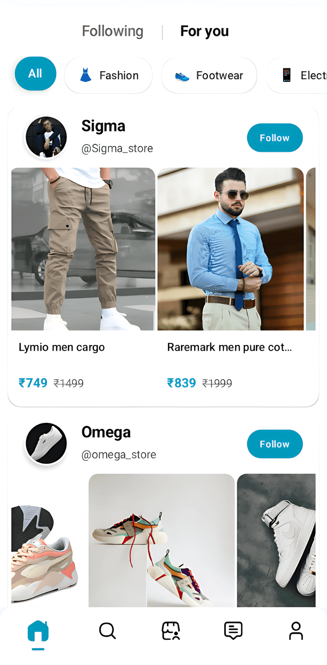 Social Feed - Downxtown App