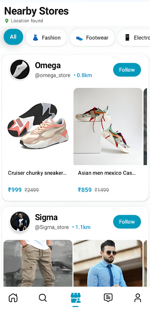 Local Discovery - Downxtown App